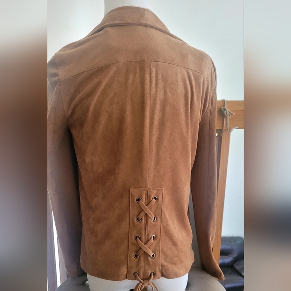 BB Dakota Women's Tan Jacket - Picture 7 of 8